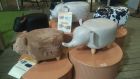 Animal foot stools from Gardeco